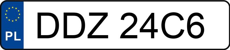 Numer rejestracyjny DDZ 24C6 posiada SAM --- - DDZ24C6 Numer rejestracyjny DDZ 24C6 posiada SAM --- - DDZ24C6