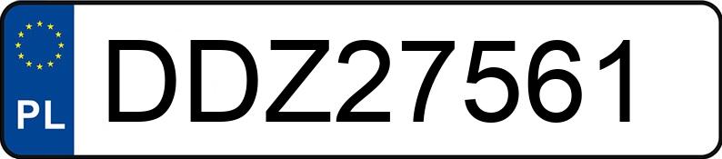 Numer rejestracyjny DDZ 27561 posiada HYUNDAI Tucson 1.6 GDI MR`15 E6 Style - DDZ27561