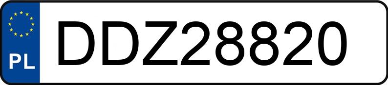 Numer rejestracyjny DDZ 28820 posiada AUDI A5 - DDZ28820 Numer rejestracyjny DDZ 28820 posiada AUDI A5 - DDZ28820