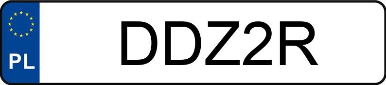 Numer rejestracyjny DDZ 2R posiada ROMET KOMAR - DDZ2R Numer rejestracyjny DDZ 2R posiada ROMET KOMAR - DDZ2R