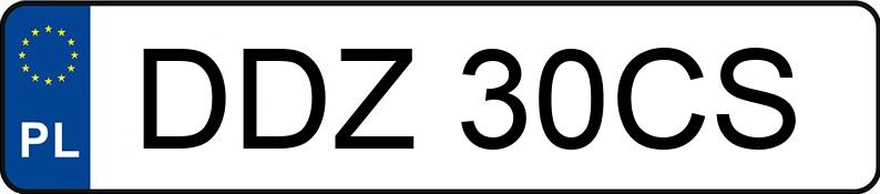 Numer rejestracyjny DDZ 30CS posiada PEUGEOT 206 Coupe-Cabrio 2.0 MR`00 E3 206 Coupe-Cabrio 2.0 MR`00 E3 - DDZ30CS