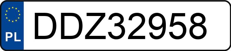 Numer rejestracyjny DDZ 32958 posiada SUBARU LEGACY - DDZ32958