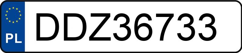 Numer rejestracyjny DDZ 36733 posiada AUDI A3 1.6 Kat. MR`01 8L Ambition - DDZ36733