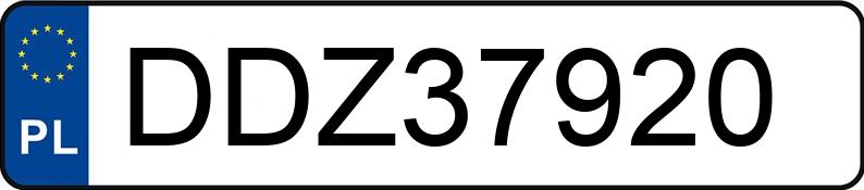 Numer rejestracyjny DDZ 37920 posiada AUDI A3 - DDZ37920 Numer rejestracyjny DDZ 37920 posiada AUDI A3 - DDZ37920