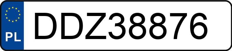 Numer rejestracyjny DDZ 38876 posiada FORD Mondeo 2.5 MR`07 E4 Titanium X - DDZ38876 Numer rejestracyjny DDZ 38876 posiada FORD Mondeo 2.5 MR`07 E4 Titanium X - DDZ38876