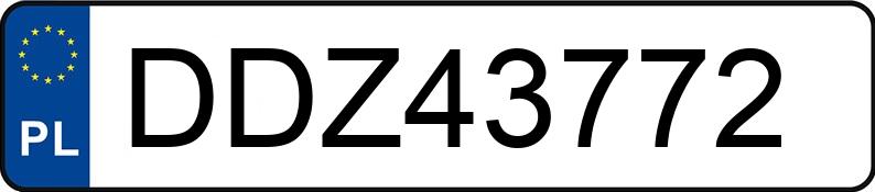 Numer rejestracyjny DDZ 43772 posiada BMW 120D - DDZ43772 Numer rejestracyjny DDZ 43772 posiada BMW 120D - DDZ43772