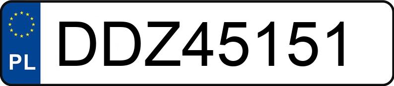 Numer rejestracyjny DDZ 45151 posiada FORD S-MAX 2.0 TDCI - DDZ45151