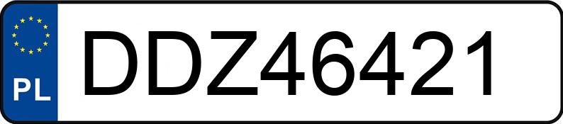 Numer rejestracyjny DDZ 46421 posiada BMW X1 2.0 Diesel MR`15 E6 F48 xDrive20d Step - DDZ46421