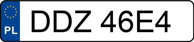 Numer rejestracyjny DDZ 46E4 posiada FORD PROBE - DDZ46E4 Numer rejestracyjny DDZ 46E4 posiada FORD PROBE - DDZ46E4