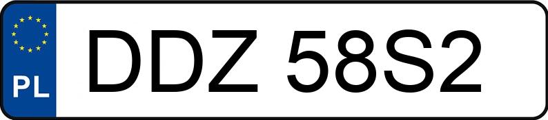 Numer rejestracyjny DDZ 58S2 posiada FIAT DOBLO - DDZ58S2