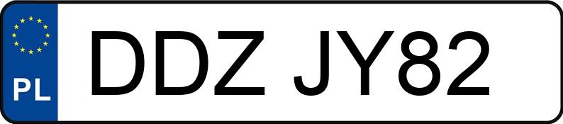 Numer rejestracyjny DDZ JY82 posiada YAMAHA Sportowe do 600 ccm YZF-R125 - DDZJY82