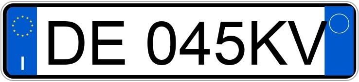 Numer rejestracyjny DE045KV posiada ALFA ROMEO 159