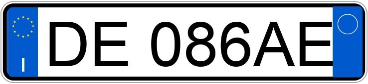 Numer rejestracyjny DE086AE posiada AUDI A4 3a serie Numer rejestracyjny DE086AE posiada AUDI A4 3a serie
