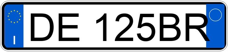 Numer rejestracyjny DE125BR posiada OPEL Agila 1a serie Numer rejestracyjny DE125BR posiada OPEL Agila 1a serie