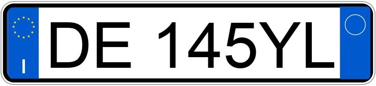 Pirat drogowy w pojeździe o numerach rejestracyjnych DE145YL