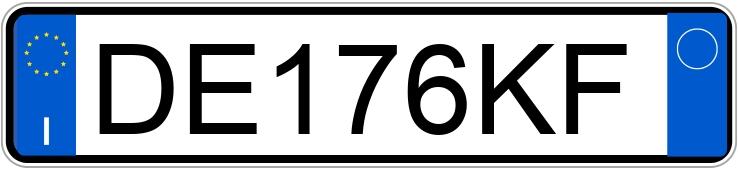 Numer rejestracyjny DE176KF posiada BMW X3 Numer rejestracyjny DE176KF posiada BMW X3