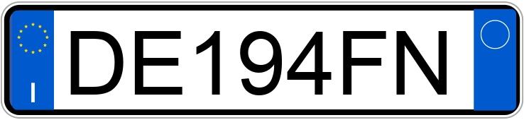 Numer rejestracyjny DE194FN posiada OPEL Corsa 4a serie