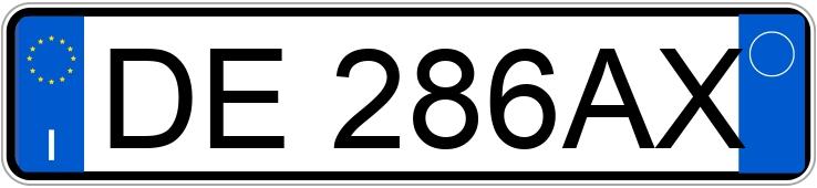 Numer rejestracyjny DE286AX posiada CITROEN Berlingo
