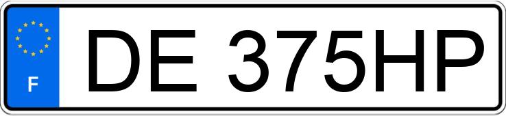 Numer rejestracyjny DE375HP posiada BMW SERIE 4