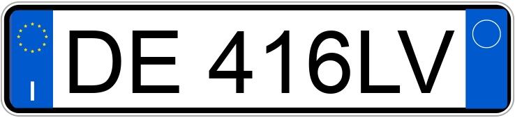 Numer rejestracyjny DE416LV posiada TOYOTA RAV4 3a serie