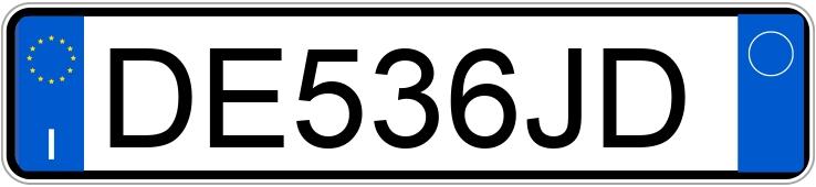 Numer rejestracyjny DE536JD posiada TOYOTA RAV4 3a serie Numer rejestracyjny DE536JD posiada TOYOTA RAV4 3a serie