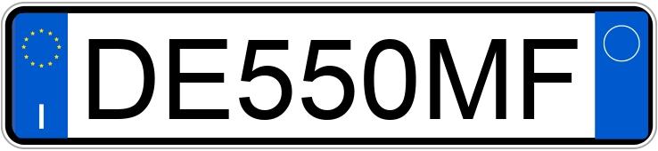 Numer rejestracyjny DE550MF posiada FORD Focus 2-Focus C-Max