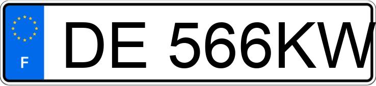 Numer rejestracyjny DE566KW posiada VOLKSWAGEN POLO V Numer rejestracyjny DE566KW posiada VOLKSWAGEN POLO V