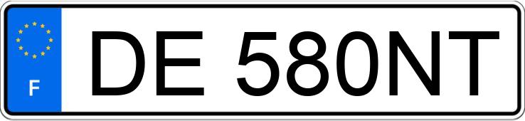 Numer rejestracyjny DE580NT posiada NISSAN QASHQAI