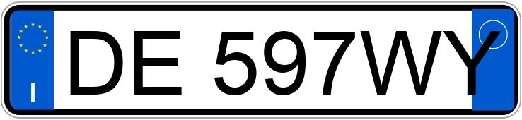 Numer rejestracyjny DE597WY posiada MERCEDES Classe B