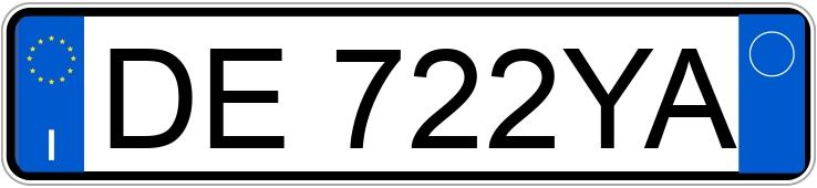 Numer rejestracyjny DE722YA posiada BMW Serie 3 Numer rejestracyjny DE722YA posiada BMW Serie 3