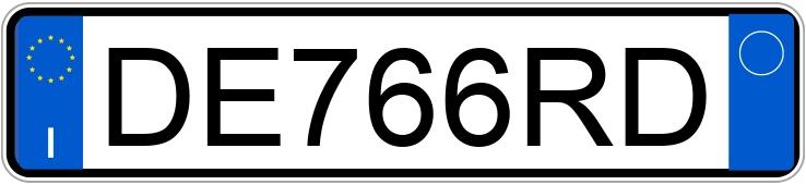 Numer rejestracyjny DE766RD posiada FORD Fiesta 5a serie