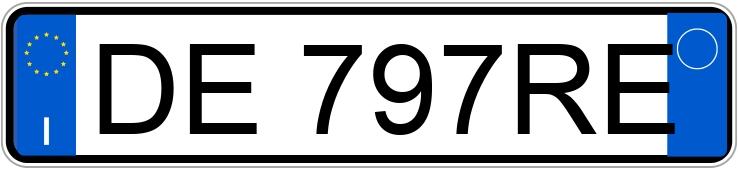 Numer rejestracyjny DE797RE posiada FORD Fusion