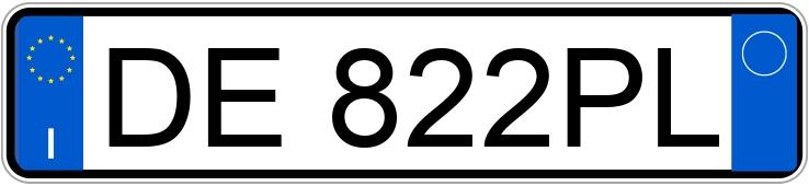 Numer rejestracyjny DE822PL posiada VOLKSWAGEN Polo 4a serie Numer rejestracyjny DE822PL posiada VOLKSWAGEN Polo 4a serie