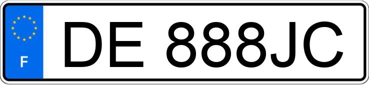 Numer rejestracyjny DE888JC posiada PEUGEOT 5008