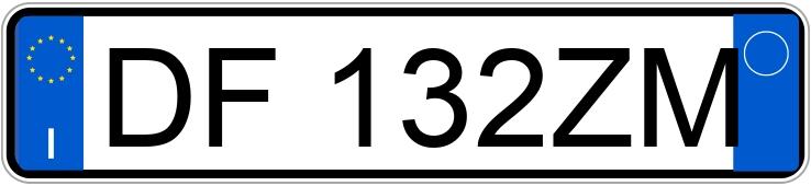 Numer rejestracyjny DF132ZM posiada TOYOTA Yaris 2a serie Numer rejestracyjny DF132ZM posiada TOYOTA Yaris 2a serie