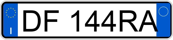 Numer rejestracyjny DF144RA posiada LAND ROVER RR Sport 1a serie