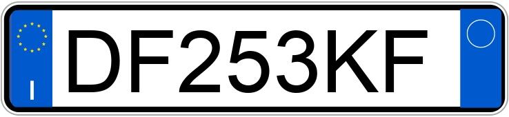 Numer rejestracyjny DF253KF posiada FIAT Grande Punto Numer rejestracyjny DF253KF posiada FIAT Grande Punto