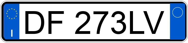 Numer rejestracyjny DF273LV posiada RENAULT Megane 2a serie