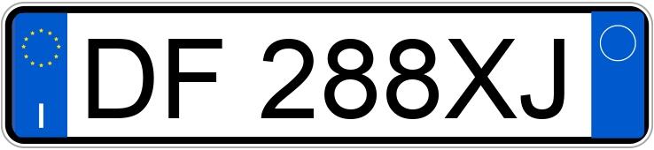 Numer rejestracyjny DF288XJ posiada MINI Mini 2a serie Numer rejestracyjny DF288XJ posiada MINI Mini 2a serie