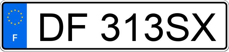 Numer rejestracyjny DF313SX posiada VOLKSWAGEN POLO V