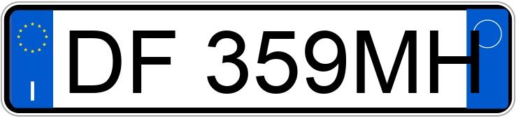Numer rejestracyjny DF359MH posiada PEUGEOT 107 Numer rejestracyjny DF359MH posiada PEUGEOT 107