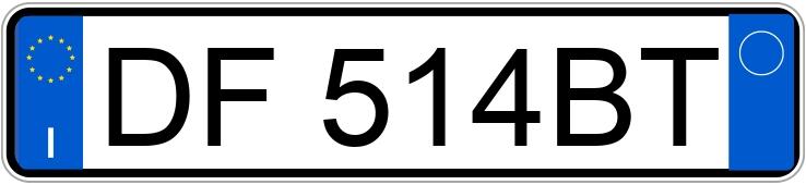 Numer rejestracyjny DF514BT posiada SUZUKI Jimny 3a serie