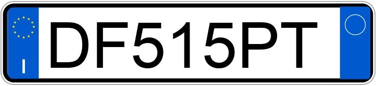 Numer rejestracyjny DF515PT posiada RENAULT Scenic 2a serie