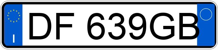 Numer rejestracyjny DF639GB posiada CITROEN C3 1a serie