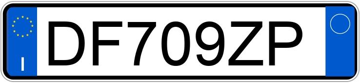 Numer rejestracyjny DF709ZP posiada LANCIA Ypsilon 2a serie