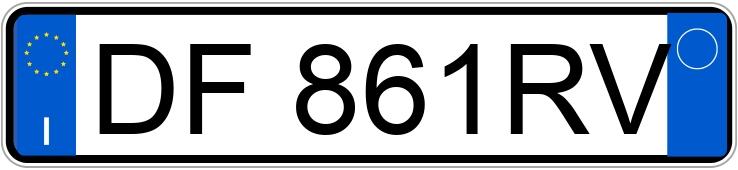 Numer rejestracyjny DF861RV posiada ALFA ROMEO 159