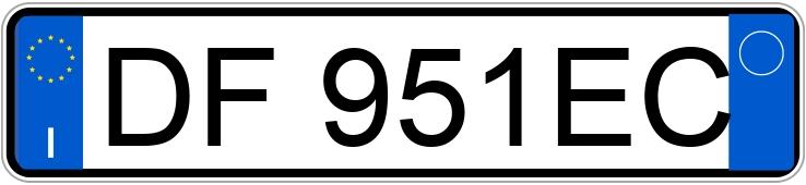 Numer rejestracyjny DF951EC posiada TOYOTA RAV4 3a serie