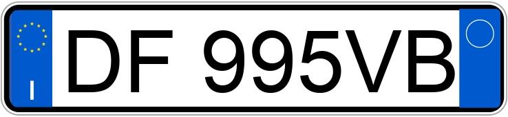 Numer rejestracyjny DF995VB posiada CITROEN C3 1a serie