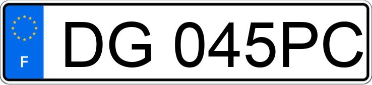 Numer rejestracyjny DG045PC posiada MINI MINI
