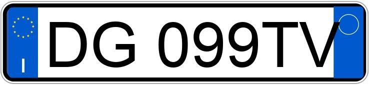 Numer rejestracyjny DG099TV posiada VOLKSWAGEN Golf 5a serie Numer rejestracyjny DG099TV posiada VOLKSWAGEN Golf 5a serie